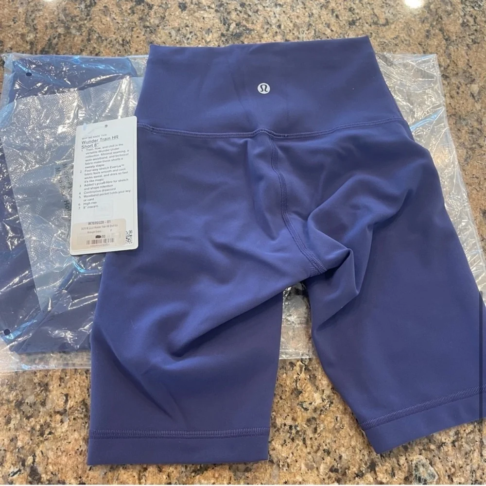 NWT Lululemon Wunder Train High Rise Short 8